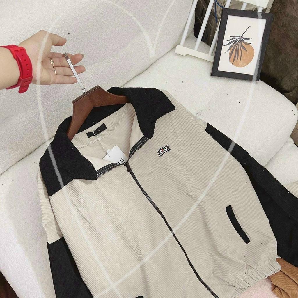 ÁO KHOÁC NHUNG CỔ BẺ THỜI TRANG NỮ SIÊU XINH - THỜI TRANG XỊN XÒ , TON DÁNG HOTTREND CHO CÁC BẠN TRẺ