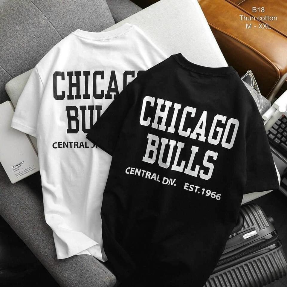 ÁO THUN UNISEX COTON CHICAGO BULL