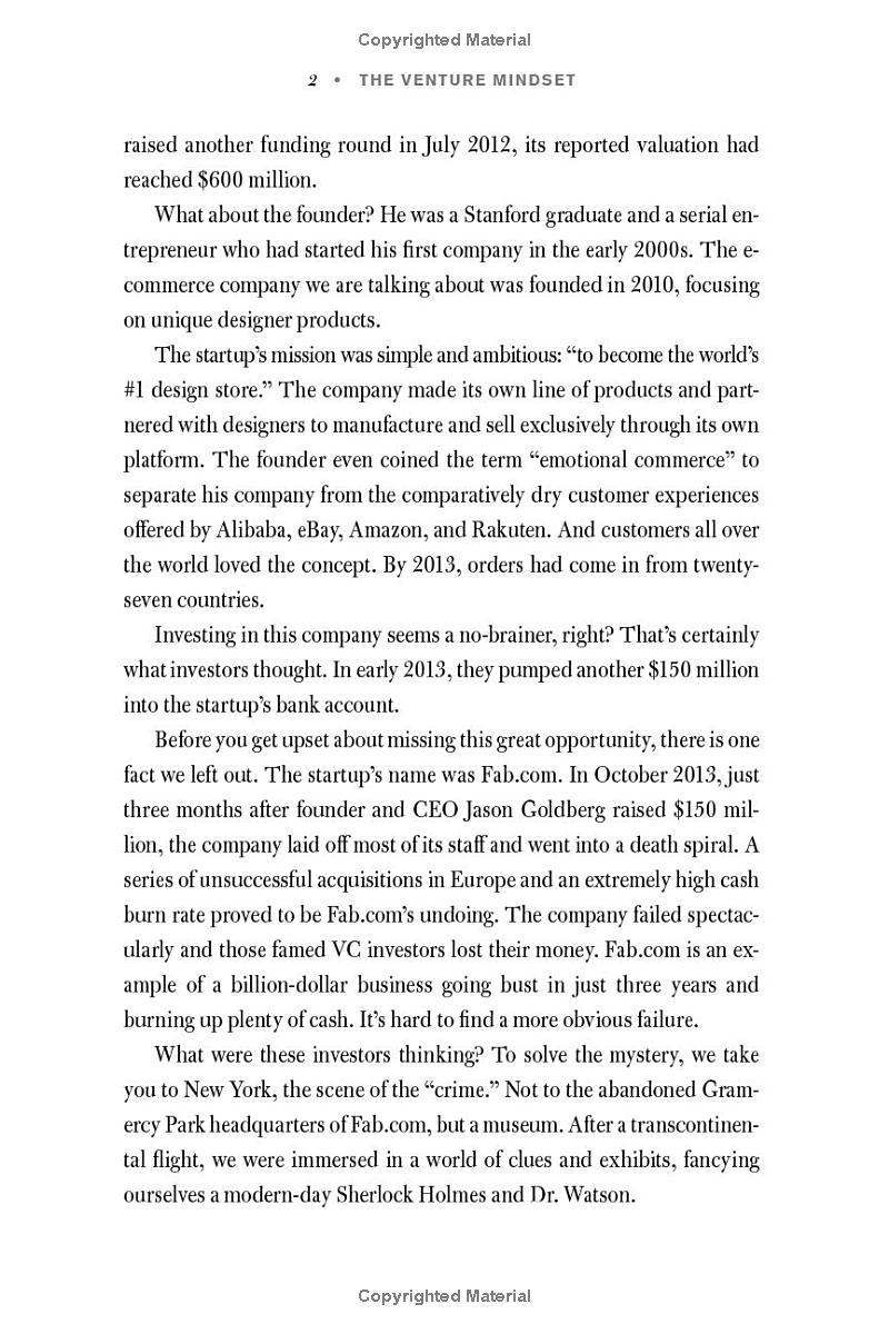 Sách ngoại văn: The Venture Mindset