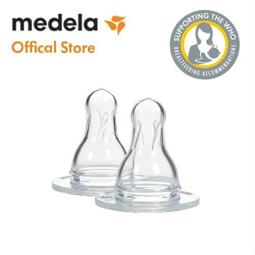 Núm bình sữa Medela size S/M (hộp 2 núm)