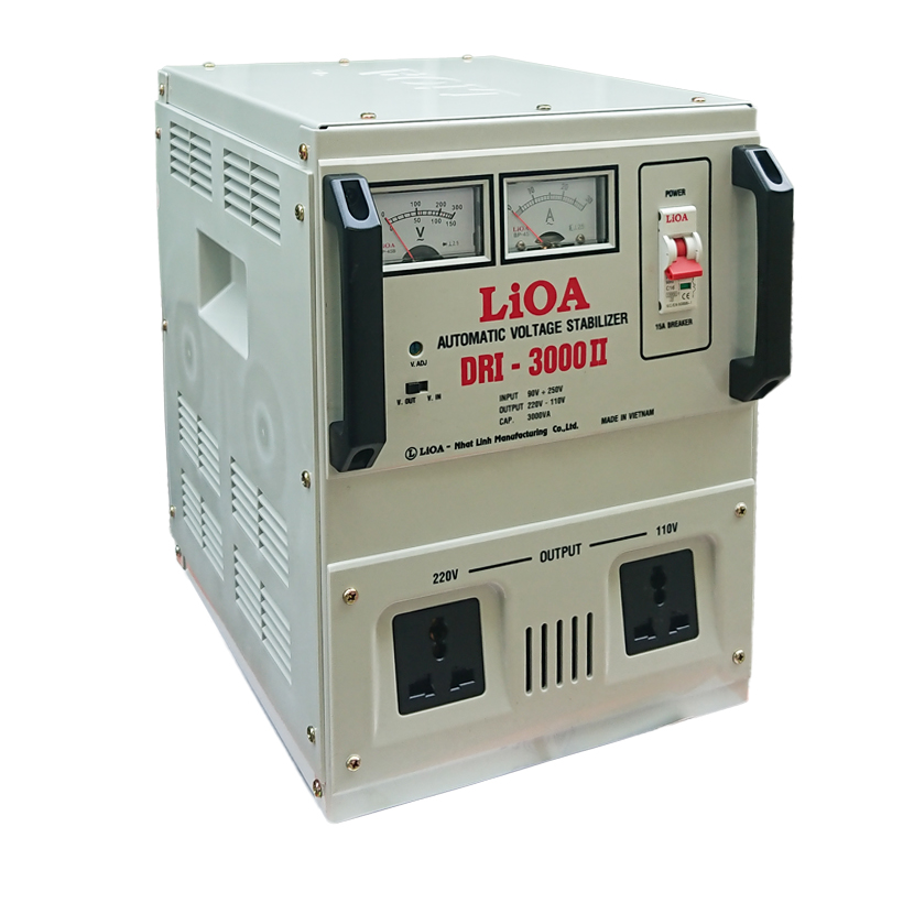 Ổn áp 1 pha LiOA DRI-3000 II