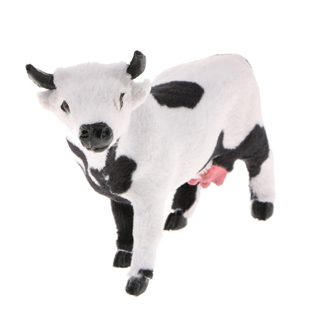 White and Black Decorative Garden Ornament Statue