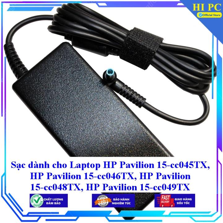 Sạc dành cho Laptop HP Pavilion 15-cc045TX HP Pavilion 15-cc046TX HP Pavilion 15-cc048TX HP Pavilion 15-cc049TX - Kèm Dây nguồn - Hàng Nhập Khẩu