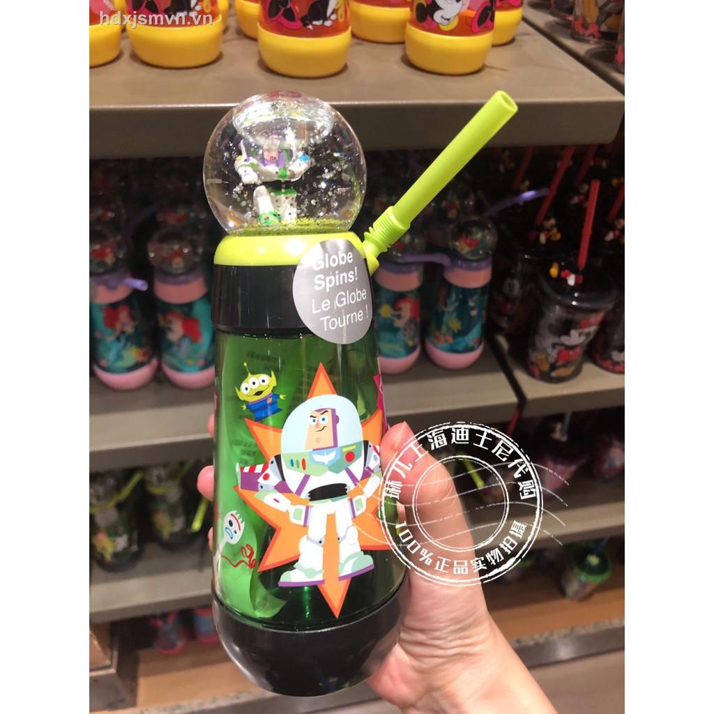MINNIE Ly Uống Nước Có Ống Hút In Hình Nhân Vật Disney Dễ Thương
