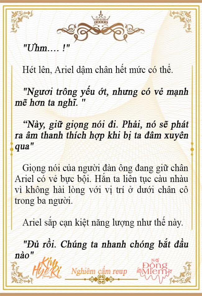 [novel 18+] ariel, thánh nữ dâm đãng chapter 44 8