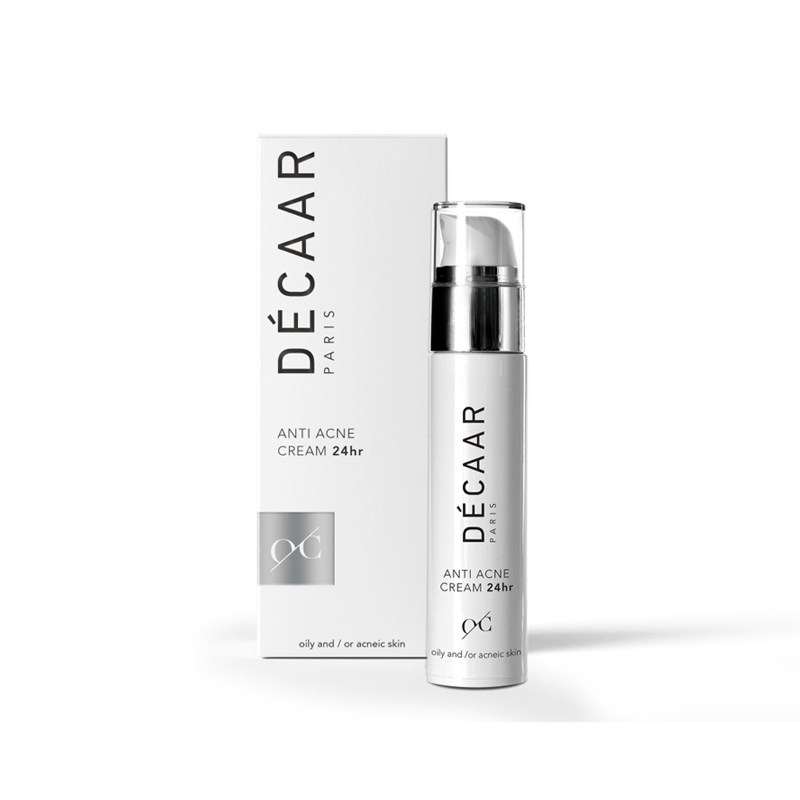 Kem giảm mụn giảm nhờn Decaar Anti Acne Cream 24hr 50ml