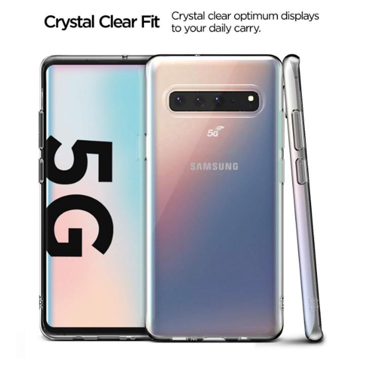 Ốp lưng dẻo silicon trong suốt dành cho Samsung S10 5G