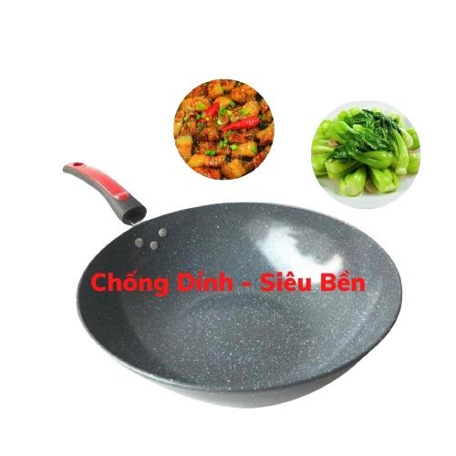 Chảo đá chống dính sâu lòng size to 32cm dùng dc cho bếp từ