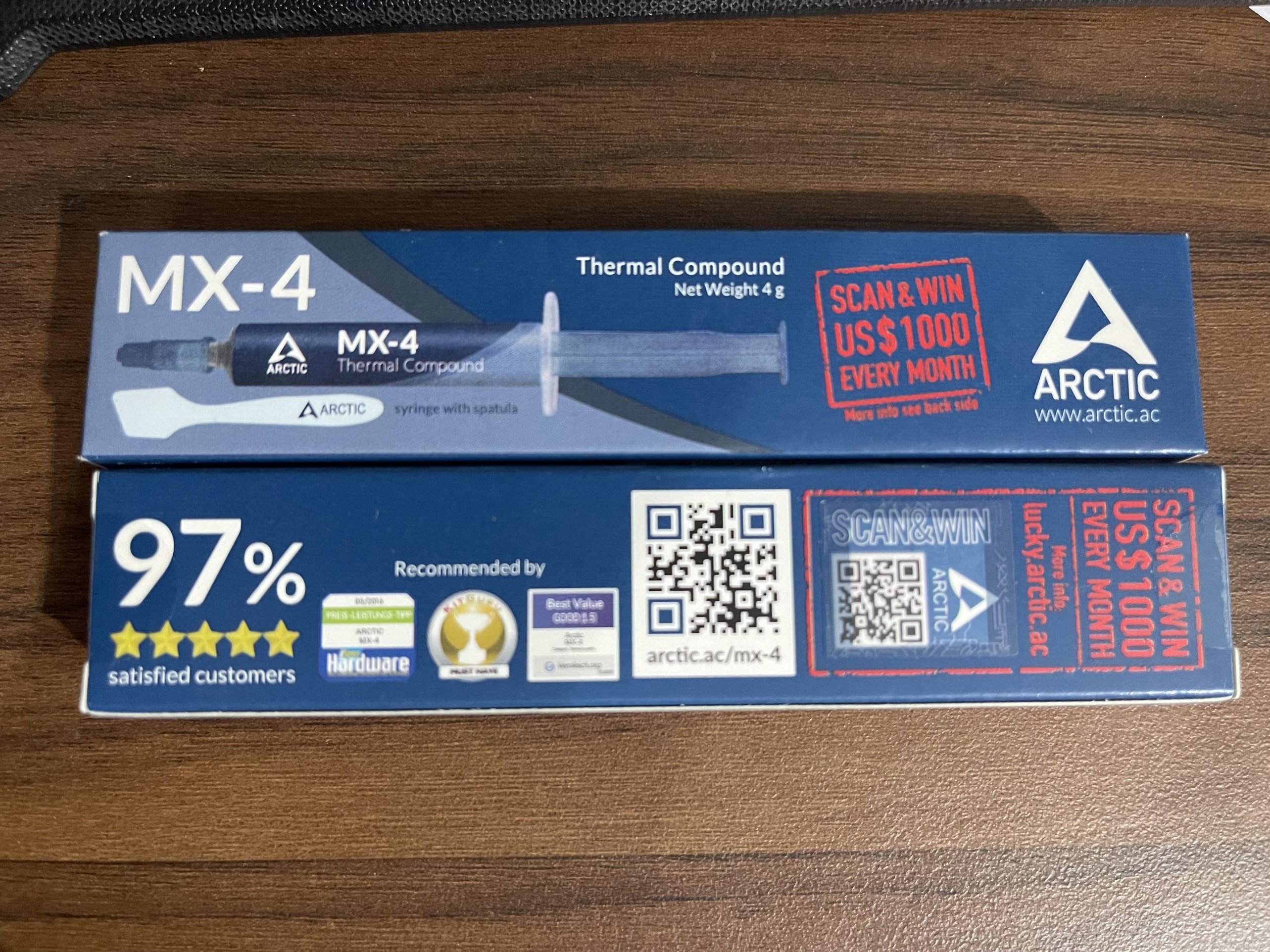 Keo Tản Nhiệt ARCTIC MX4 - 4g (2019) - Hàng Chính Hãng