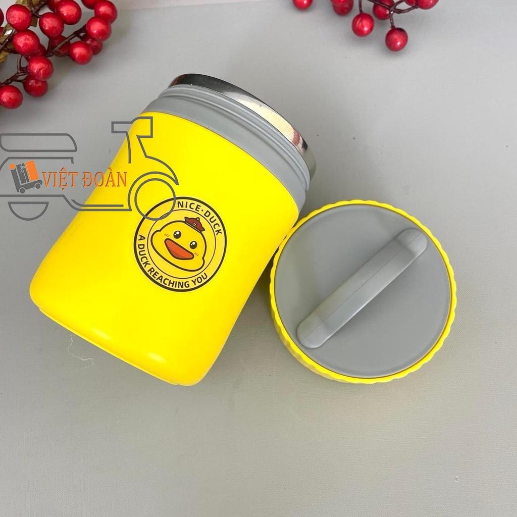 BÌNH GIỮ NHIỆT, Ủ CHÁO INOX SUS 304 - 550ml. Giữ nhiệt lâu, kiểu dáng trẻ trung, tiện ích