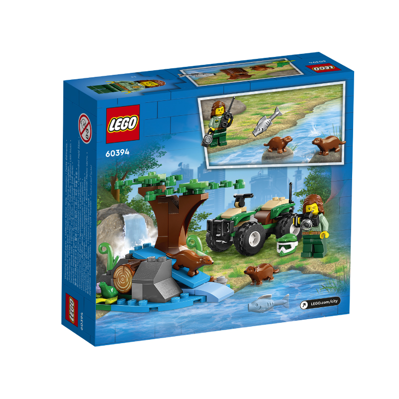 Đồ Chơi Lắp Ráp LEGO City Xe Cứu Hộ Rái Cá 60394 (90 chi tiết)