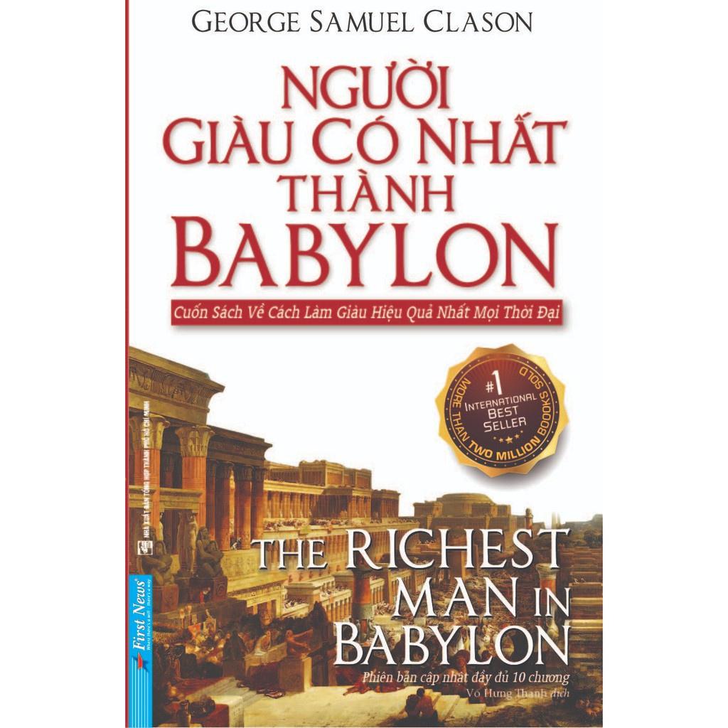 Hình ảnh Sách Người Giàu Có Nhất Thành Babylon - First News
