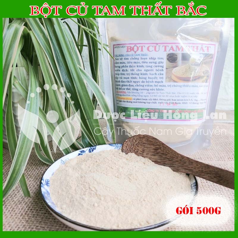 500g Bột Củ Tam Thất Bắc sấy lạnh loại 1