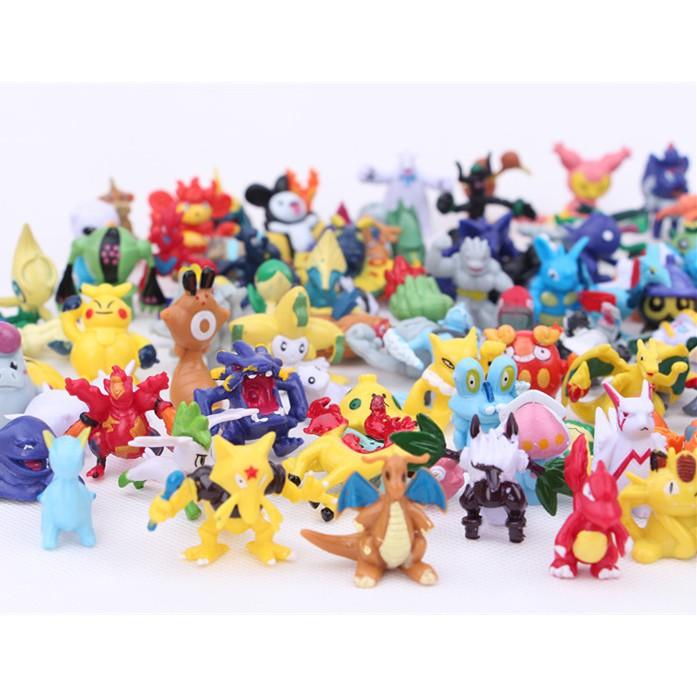 Set 144 Mô Hình Nhân Vật Pokemon Dễ Thương