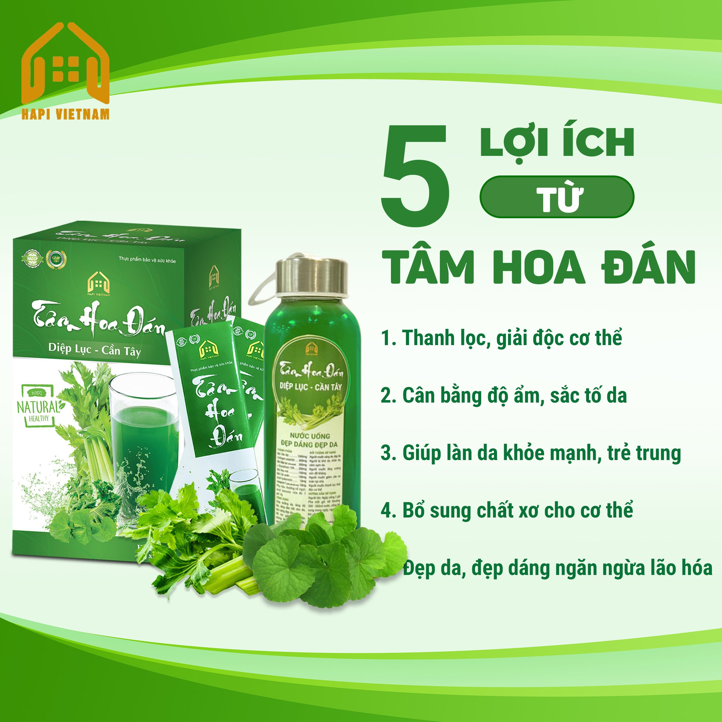 Tâm Hoa Đán - Diệp lục cần tây