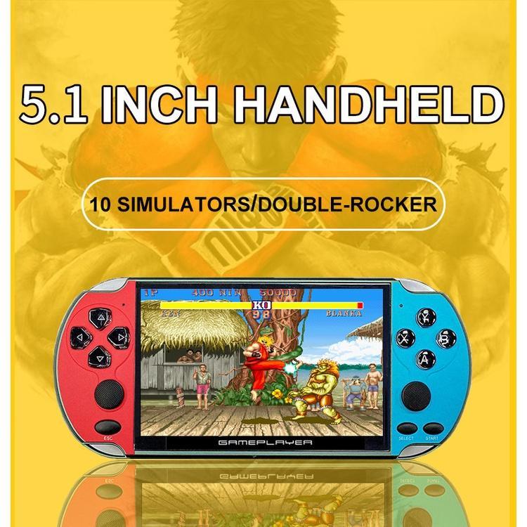 PSP X7/X7 Plus Tay Cầm Chơi Game SFC Di Động Máy Chơi Game Joystick, Hỗ Trợ TF Thẻ [Thư Nhĩ Cáp]]