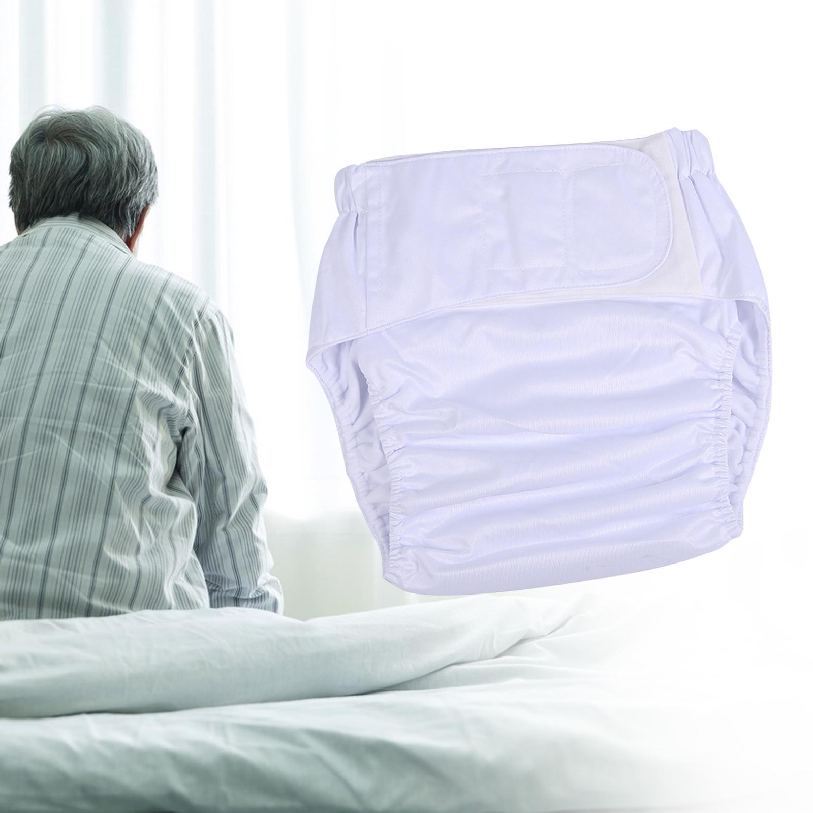 Adult Diaper Nappy  Breathable Fitted Reusable for Men Women