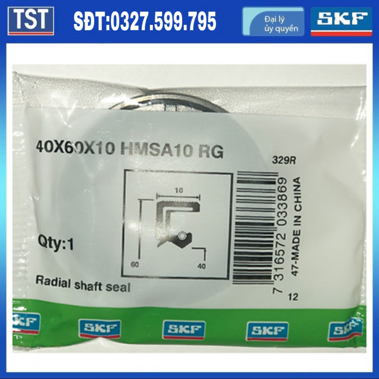 Phớt SKF 40x60x10