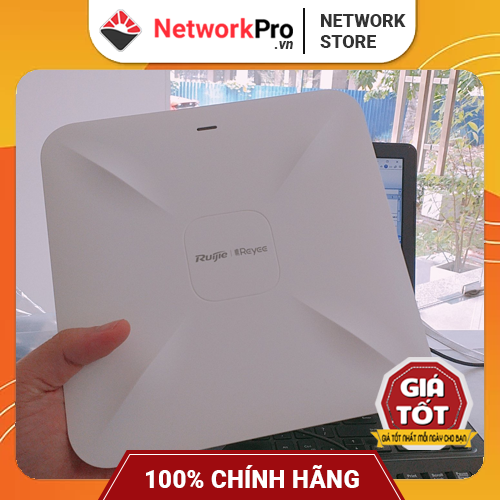 Bộ Phát WiFi Ruijie RG-RAP2200(E) – Chịu Tải 110 User, Tốc Độ 1267Mbps (Hàng Chính Hãng)