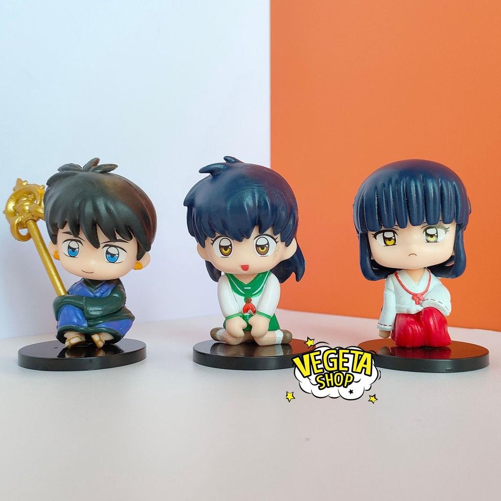 Mô hình InuYasha - Higurashi Kagome Sesshomaru Kikyou Kikyo Miroku - Cao 6~7cm - Inu Yasha Manga Anime Khuyển dạ xoa