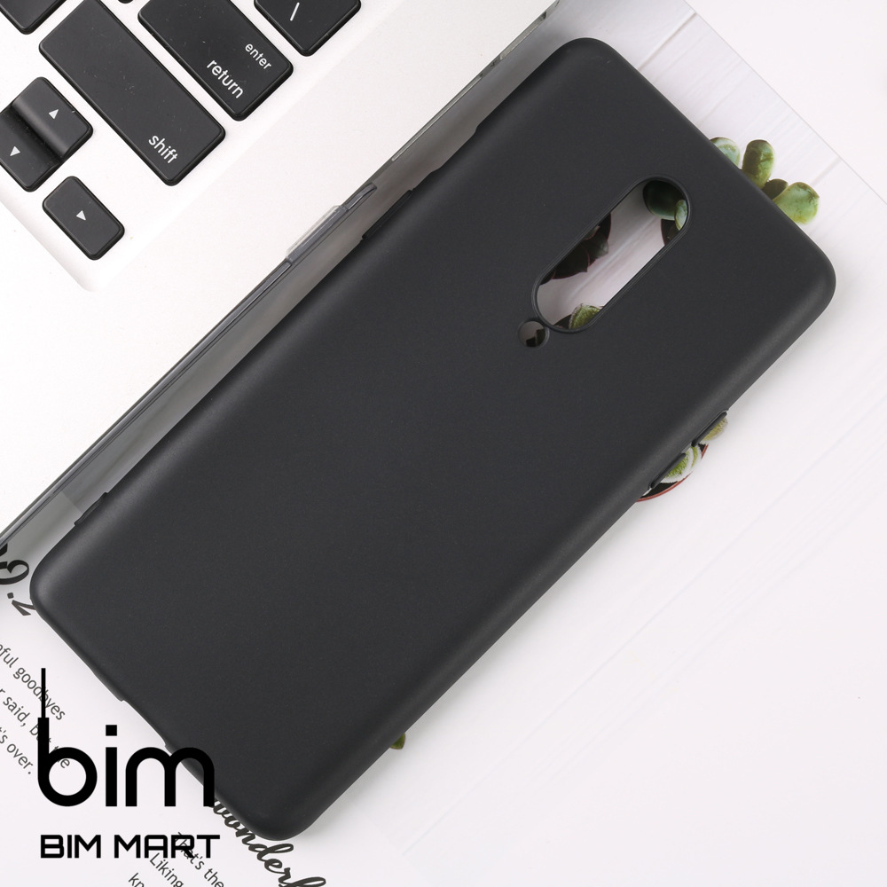 Ốp lưng dành cho OnePlus 8 silicon dẻo màu đen bảo vệ camera chống sốc cao cấp