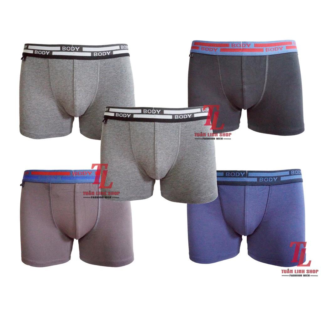 COMBO 5 QUẦN SỊP ĐÙI NAM CAO CẤP THUN COTTON - BODY