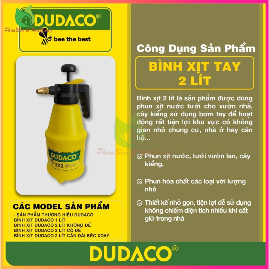 Bình Xịt Phun Sương Tưới Nước, Tưới Cây Dudaco 202 (2L) - Shop Phân Bón và Hạt Giống