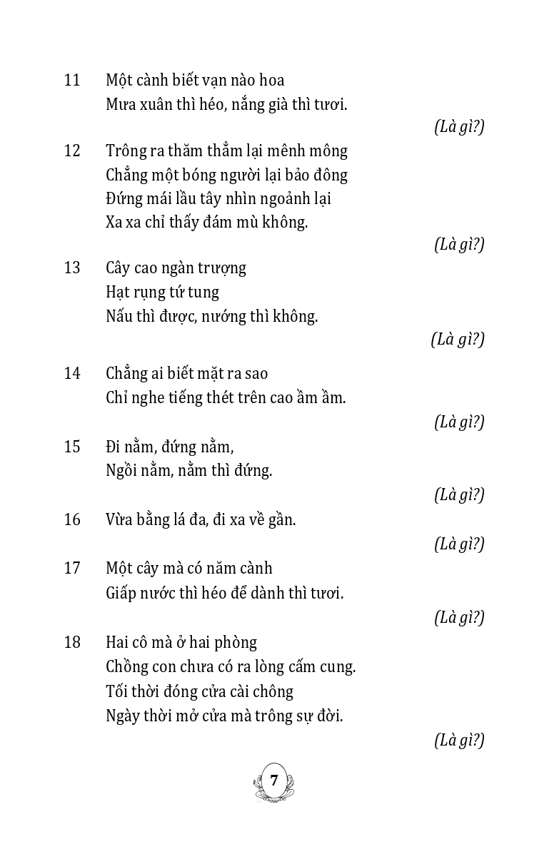 Câu Đố Luyện Trí Thông Minh