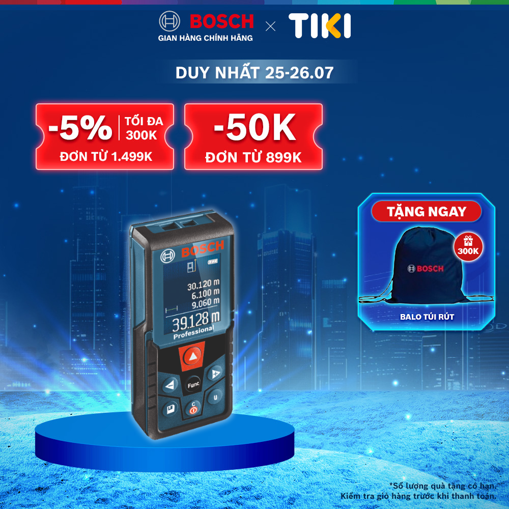 Máy đo khoảng cách Bosch 40m GLM 400