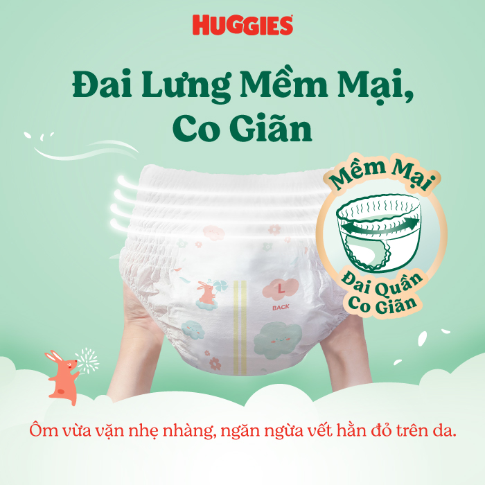 Tã quần Huggies Airsoft size L gói 36 miếng