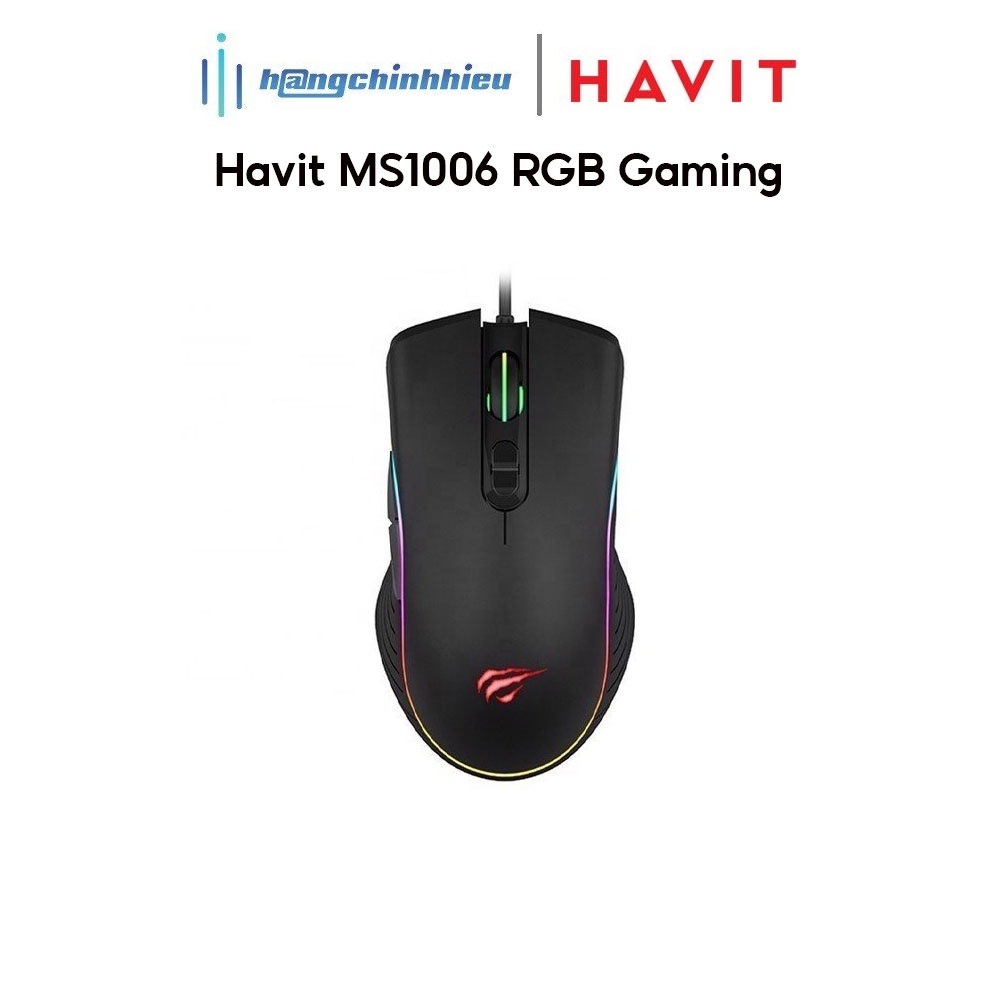 Chuột Havit MS1006 RGB Gaming Hàng chính hãng