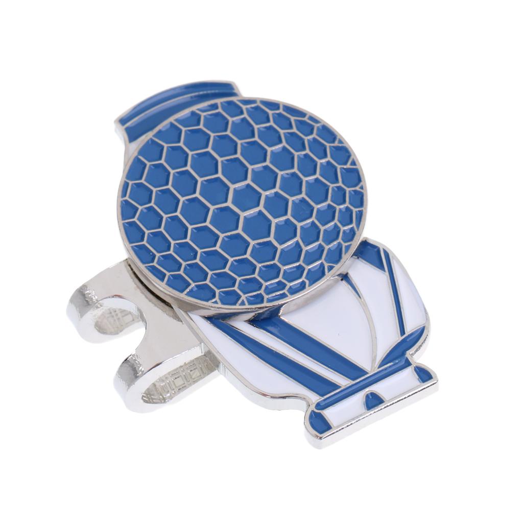 High Quality Alloy Golf Magnetic Ball Marker with Hat Clip Golf Accessories