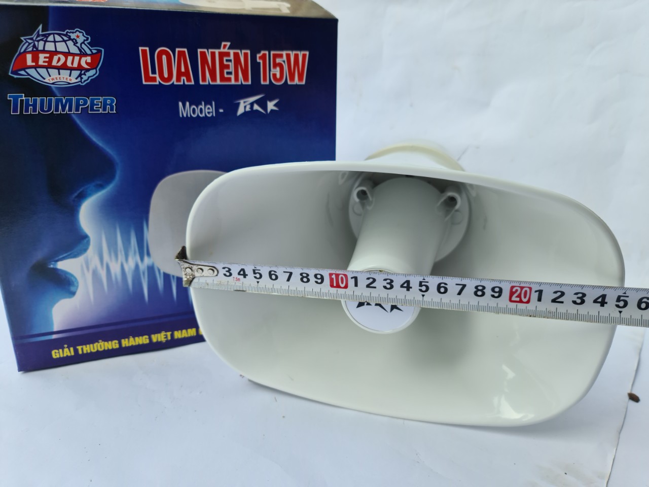 LOA PHÓNG THANH 15W THUMPER MẶT 25x16.5CM - LOA THÔNG BÁO - HÀNG CHÍNH HÃNG