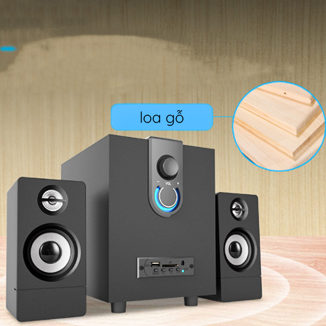 Loa Bluetooth Gỗ 2.1 Để Bàn Công Suất Lớn FT-3900BT Thiết Kế Hiện Đại Nổi Bật Dùng Cho Tivi Máy Vi Tính PC Laptop