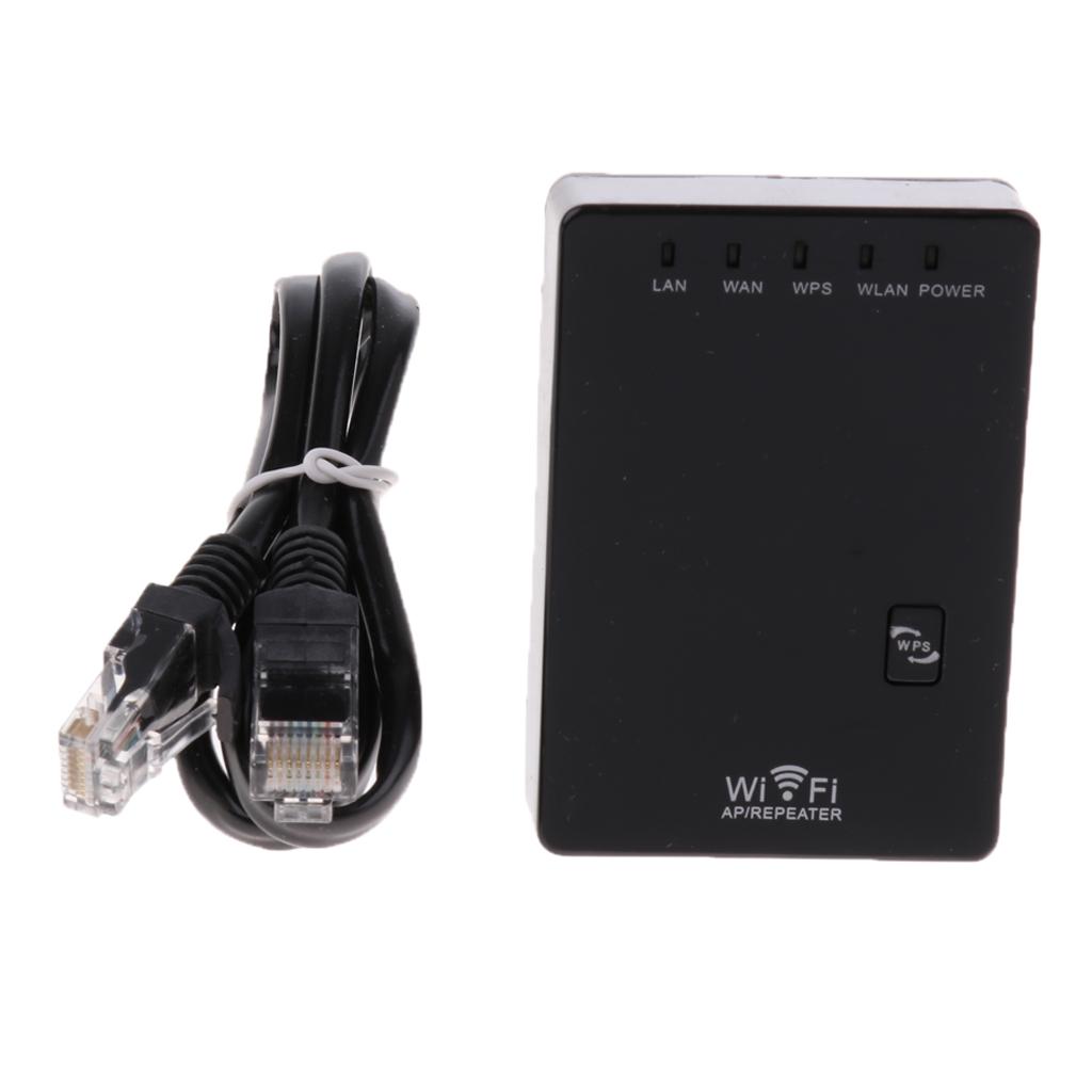 Mini Wifi Repeater Wireless AP Extender Router Amplifier 300Mbps US Plug