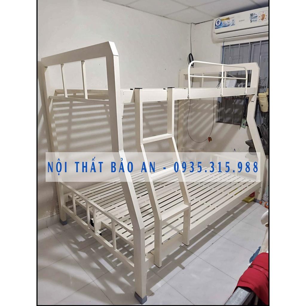 Giường sắt tầng hộp vuông sắt 4x8 nhiều kích thước và màu sắc