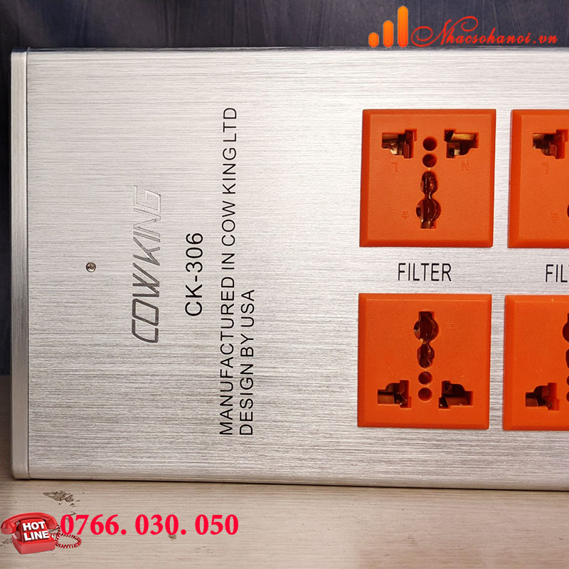 Lọc Sạch Nguồn Điện Cao Cấp CK306 - An Toàn Cho Dàn Âm Thanh
