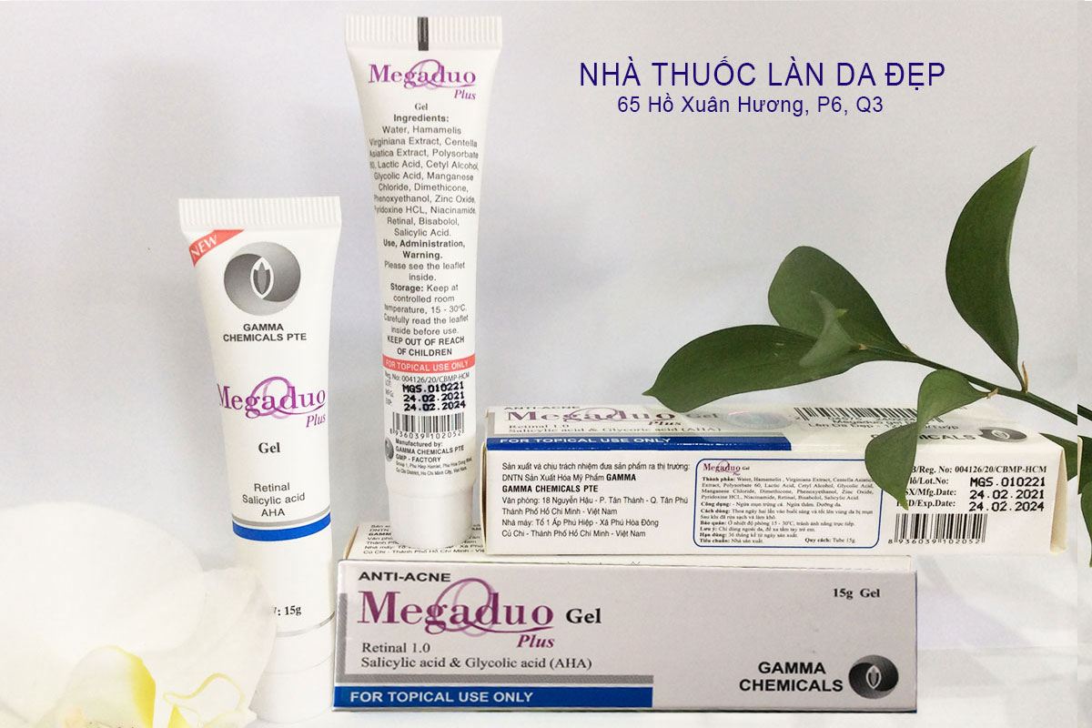 ️MỚI️ (Chính hãng Làn Da Đẹp) MEGADUO Gel PLUS - Gel giảm mụn và thâm