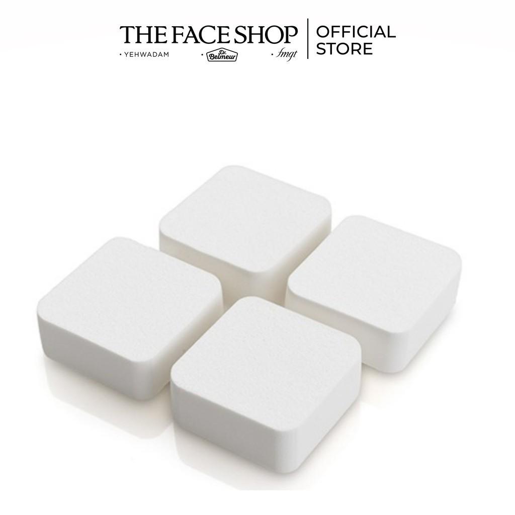 Bông Mút Trang Điểm TheFaceShop Diamond Puff 4 cái/gói