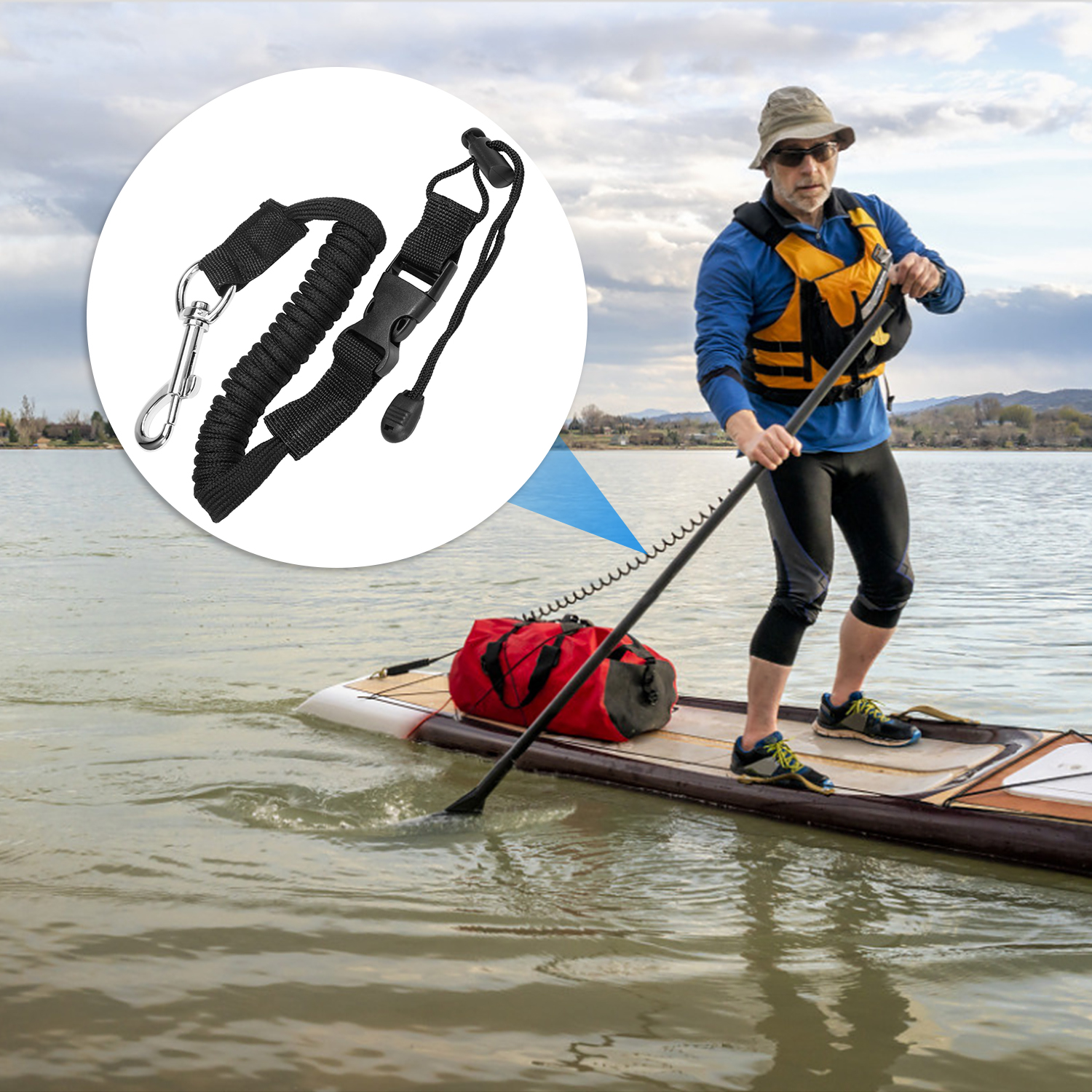 Dây buột mái chèo, dây giữ mái chèo trên thuyền