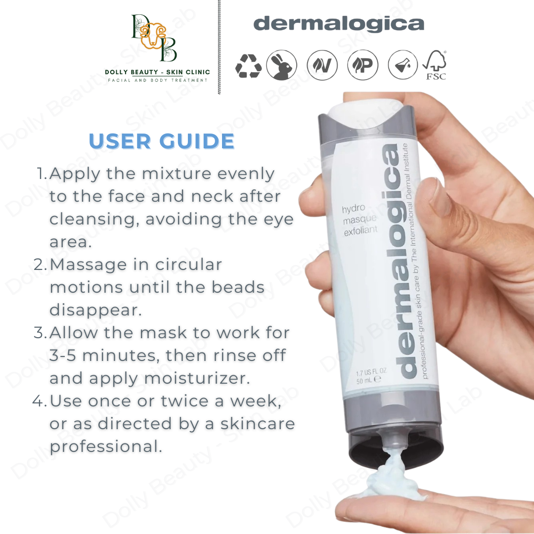 Mặt nạ tẩy da chết cấp ẩm HYDRO MASQUE EXFOLIANT của Dermalogica - Dolly Beauty