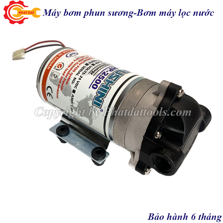 Máy bơm phun sương-Bơm tăng áp cho máy lọc nước FUSHINI HP2500 24V