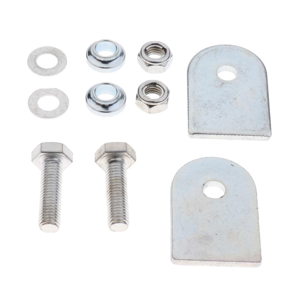 Aluminum Alloy Shock Absorber Engine Damper Mounting Kit Universal