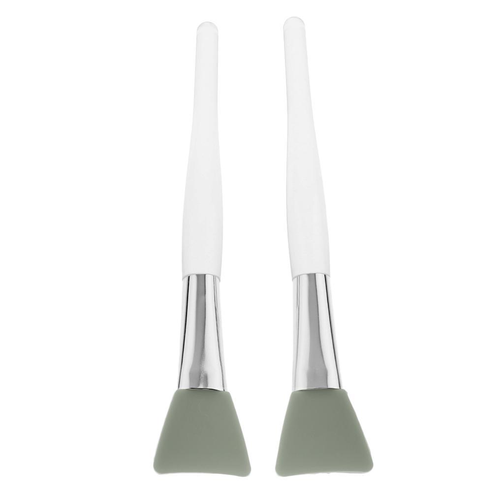 2Pcs/Set Makeup Silicone Brush Facial Mask Mud Mixing Face Skin Care Beauty