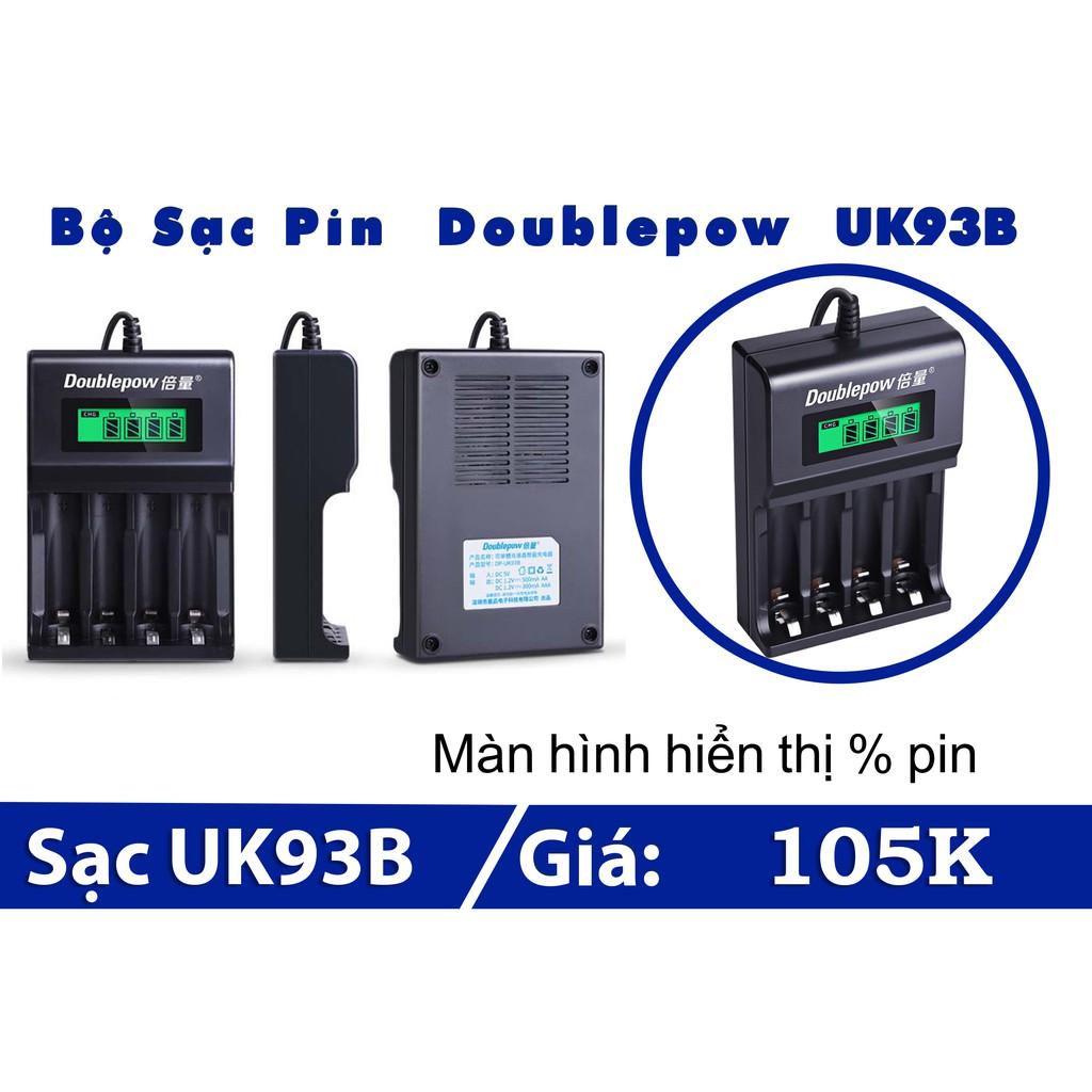 Combo pin AA 3200mAh kèm sạc hoặc pin riêng Doublepow UK93B giá siêu tốt hàng nhập loại 1 - Bảo hành 12 tháng