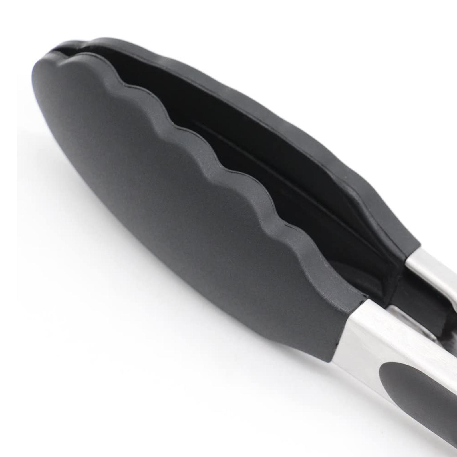 2 cái đồ gắp thực phẩm 9in và12in, đầu gắp bằng silicone không chứa BPA