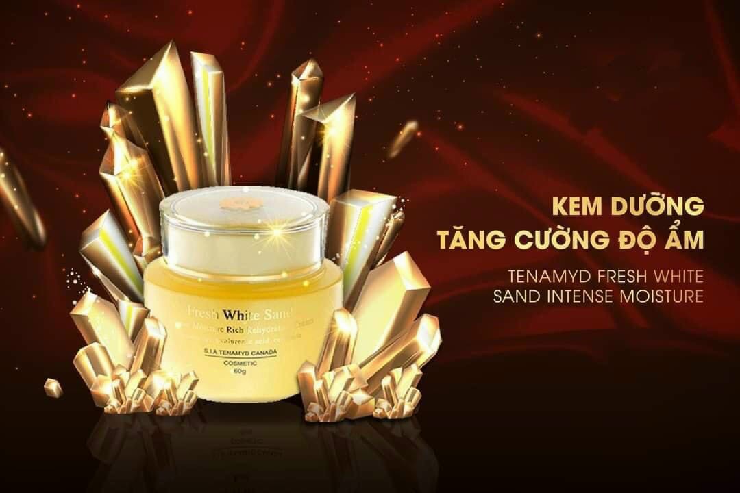 Kem dưỡng tăng cường độ ẩm Intense Moisture Rich Rehydrating Cream Fresh White Sand by TENAMYD 60ml