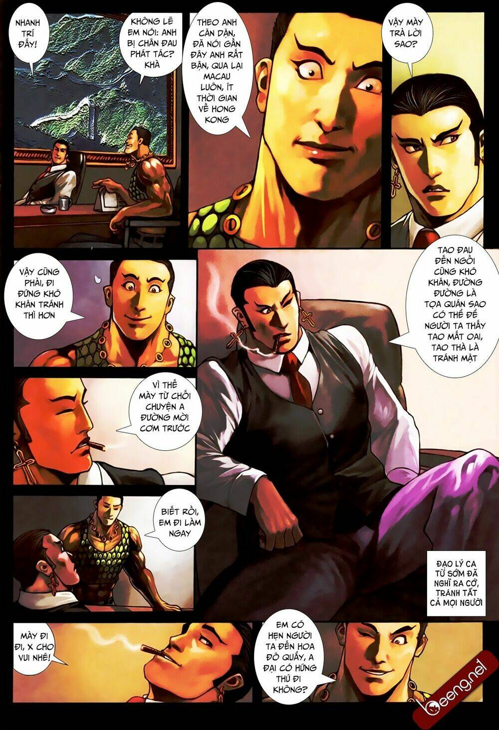 hỏa hồng niên đại hắc cốt đường chapter 413 10