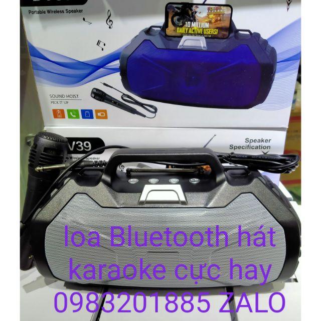 LOA DV 39 Bluetooth hát KARAOKE