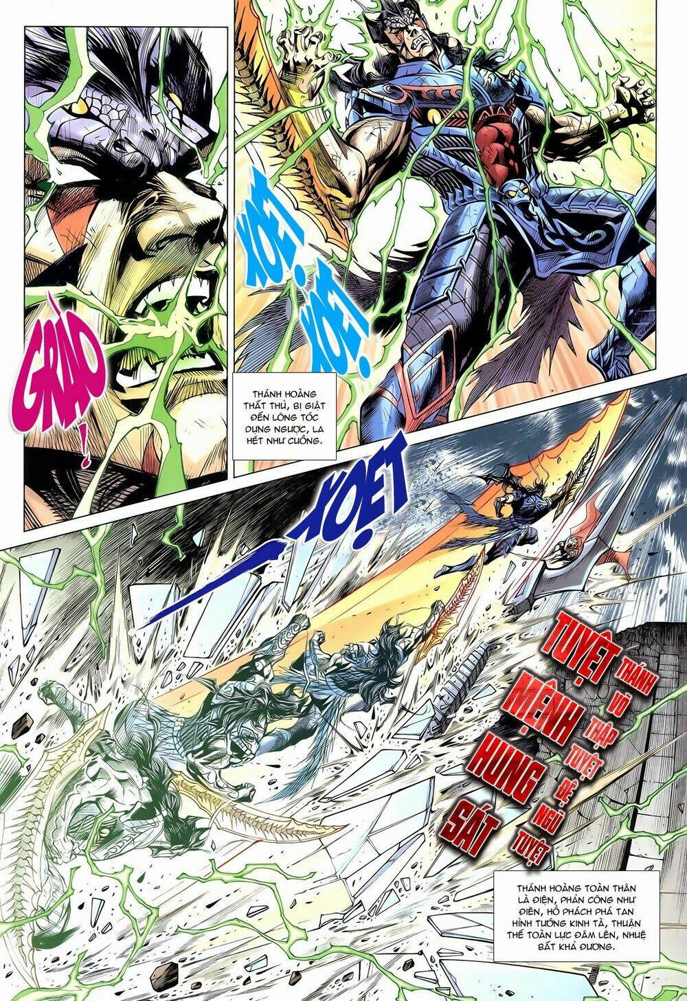 thần binh vấn thiên chapter 28 13